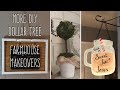 More DIY Dollar Tree Farmhouse Makeovers