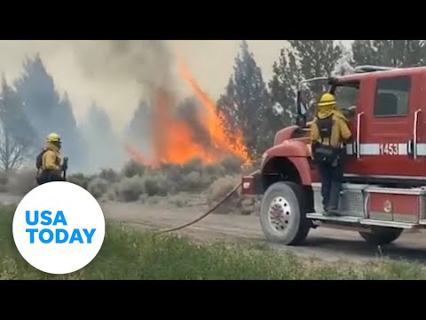 The Lava Fire has now torched more than 13,000 acres in northern California | USA TODAY