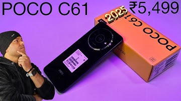 Poco C61 2025! Unboxing | Review | Camera | Under 6000 Cheapest smartphone