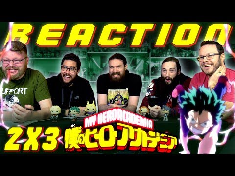 My Hero Academia [English Dub] 2x3 REACTION!! "In Their Own Quirky Ways"
