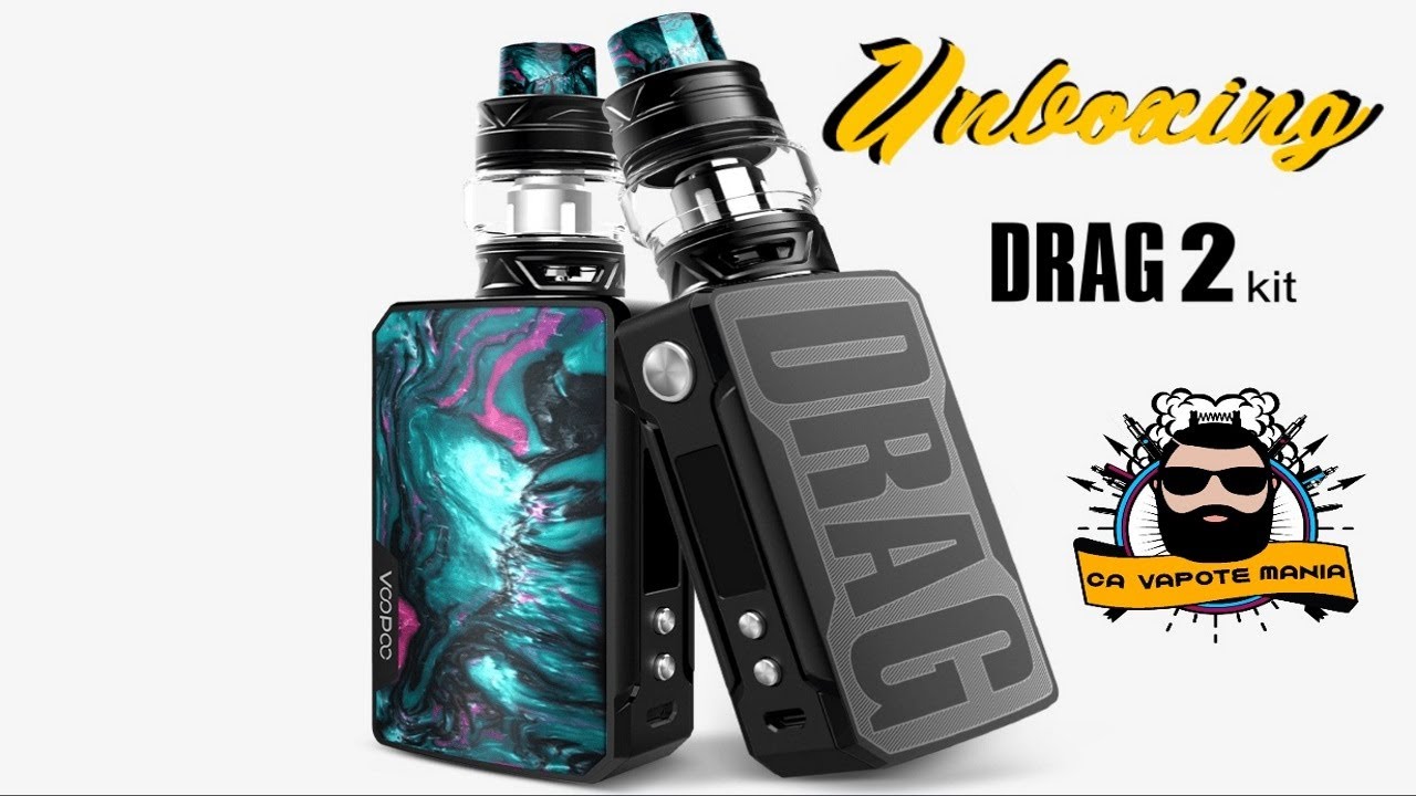 UNBOXING VOOPOO DRAG 2 & UFORCE T2 TANK