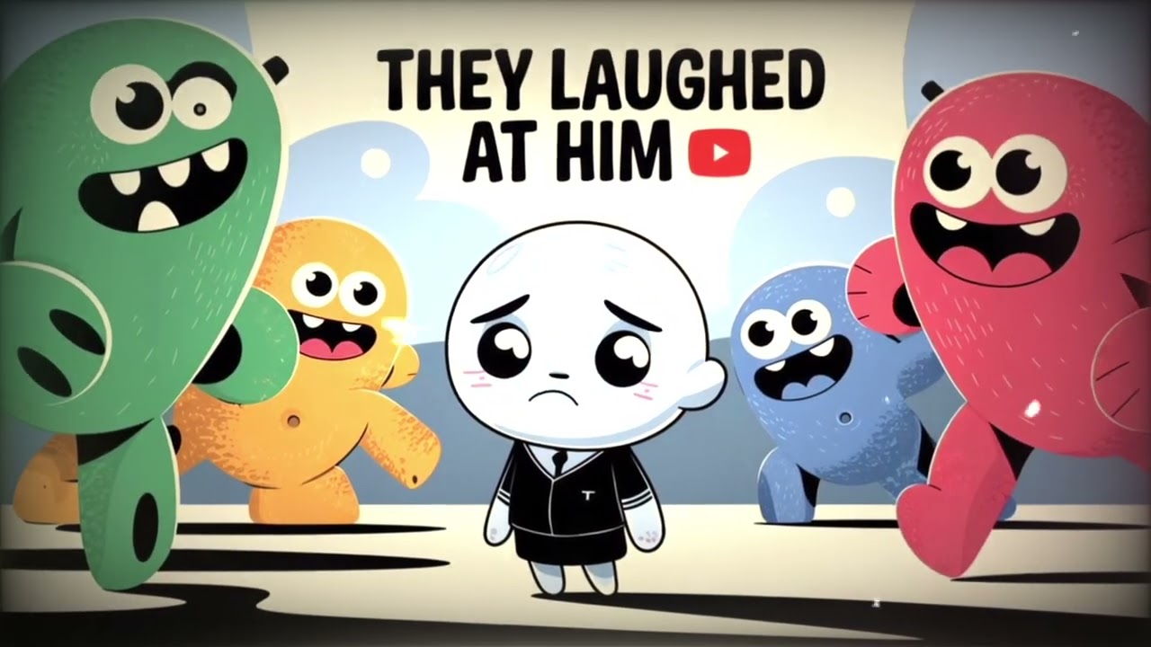 “Bullied Monster Kid Becomes Hero! | Tiny Ghost Saves the Day 🏆👻”