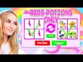 Trading RIDE POTIONS ONLY In Adopt Me! (Roblox)