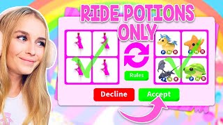 Trading RIDE POTIONS ONLY In Adopt Me! (Roblox)