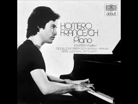 HOMERO FRANCESCH plays RAVEL Le Tombeau de Couperin 1974