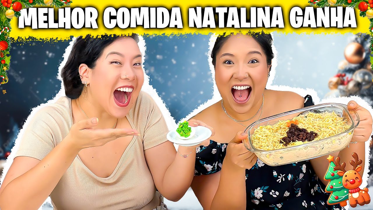 ⁣QUEM FAZ A MELHOR COMIDA SALGADA DE NATAL VENCE - Challenge | Blog das irmãs