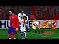 نجوم الزمالك والريال في فريق واحد ضد نجوم الاهلي والبرسا ماتش تاريخي (المباراه كامله) | PES 2017