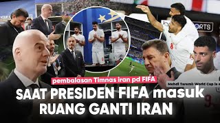 Didatangi Presiden FIFA di locker Room “Pembalasan Pemain Iran ke TRUMP di depan Penduduk AS”Revenge