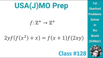USAMO USAJMO Tutor Class Math Olympiad Preparation Practice AMC 8 10 12 AIME Functional Equation