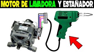 Invento Casero con MOTOR de LAVADORA fácil de Hacer!!