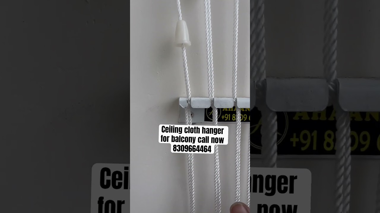 Ceiling cloth hanger for balcony ahaan enterprises 