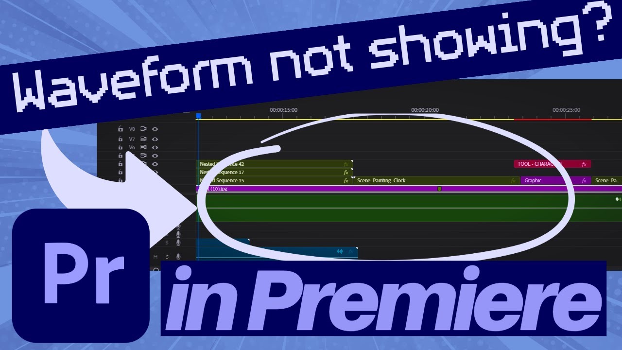 What To Do If Your Audio Waves Are Missing in Premiere Pro - YouTube
