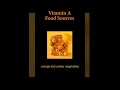 vitamin A food sources | vitamin A | vitamin A sources #biology #science #vitamin #source