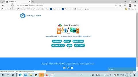 Swift.ng Cloud ERP - Accounting Module (Cash Request Work flow setup Part 1)