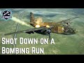 A-20 Bomber Shot Down on a Bombing Run! Forced Crash Landing - Historical Flight Sim IL2 Sturmovik