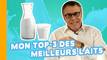 Quel lait contient du lactose ?