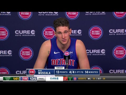 Pistons LIVE 1.20.24: Mike Muscala