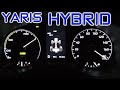 Toyota  yaris hybrid full acceleration testup to max speedjapanese specifications