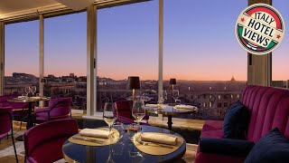 MARCELLA ROYAL HOTEL – ROOFTOP GARDEN | Rome, Italy | Hotel Review 🌟