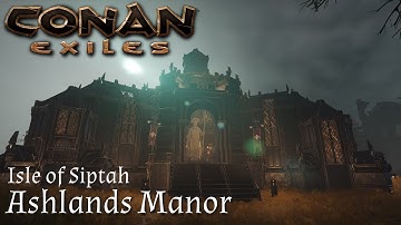 Conan Exiles - Stunning Ashlands Stormglass Manor showcase & Floorplan