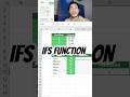 Tutorial Rumus IFS Function di Microsoft Excel✨