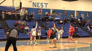 Albertus Magnus Womens Basketball Diamond White Ist To Natasha Rivera Vs Coast Guard 112122