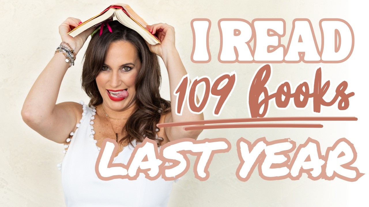 How I Read 109 Books in a Year (With a Full Life) - YouTube