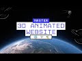 React 3D Animation Website Tutorial With THREE JS and GSAP | React 3D Animation Website Tutorial
