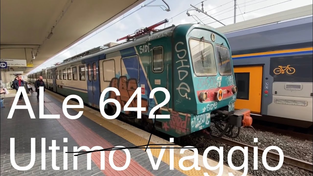 Gloriose ALe 642 - ULTIMO VIAGGIO A BORDO! La fine di un’era (1991-2023)