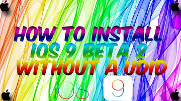 NEW How to Install iOS 9 GM FREE Without UDID iPhone 6 Plus,5s iPad Air 2, Mini 3 & iPod