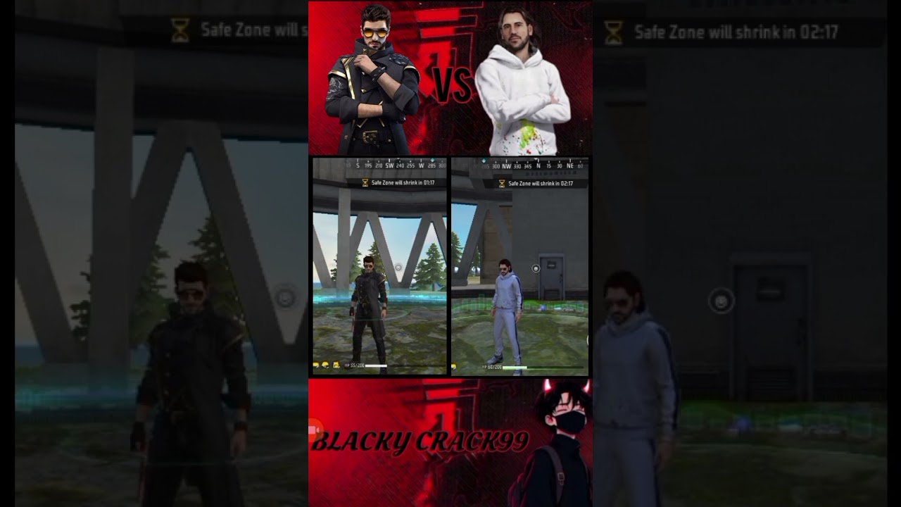 free fire 🔥 ability battle Alok vs Dimitri |