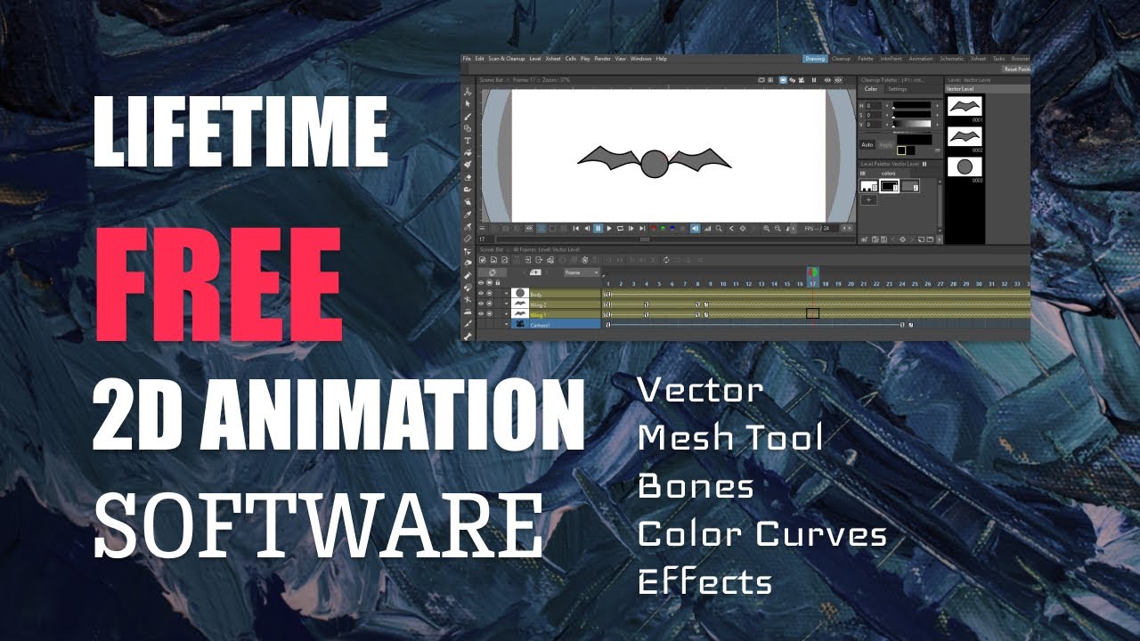 Free 2d animation software alternative to Synfig - YouTube