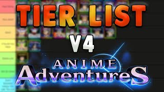 NEW Update 12.5 Anime Adventures Tier List * Who You Should Summon