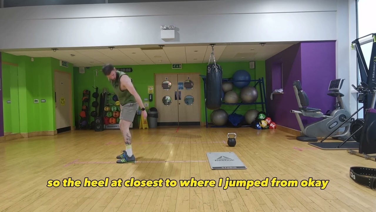 standing long jump test