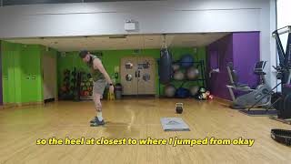 standing long jump test
