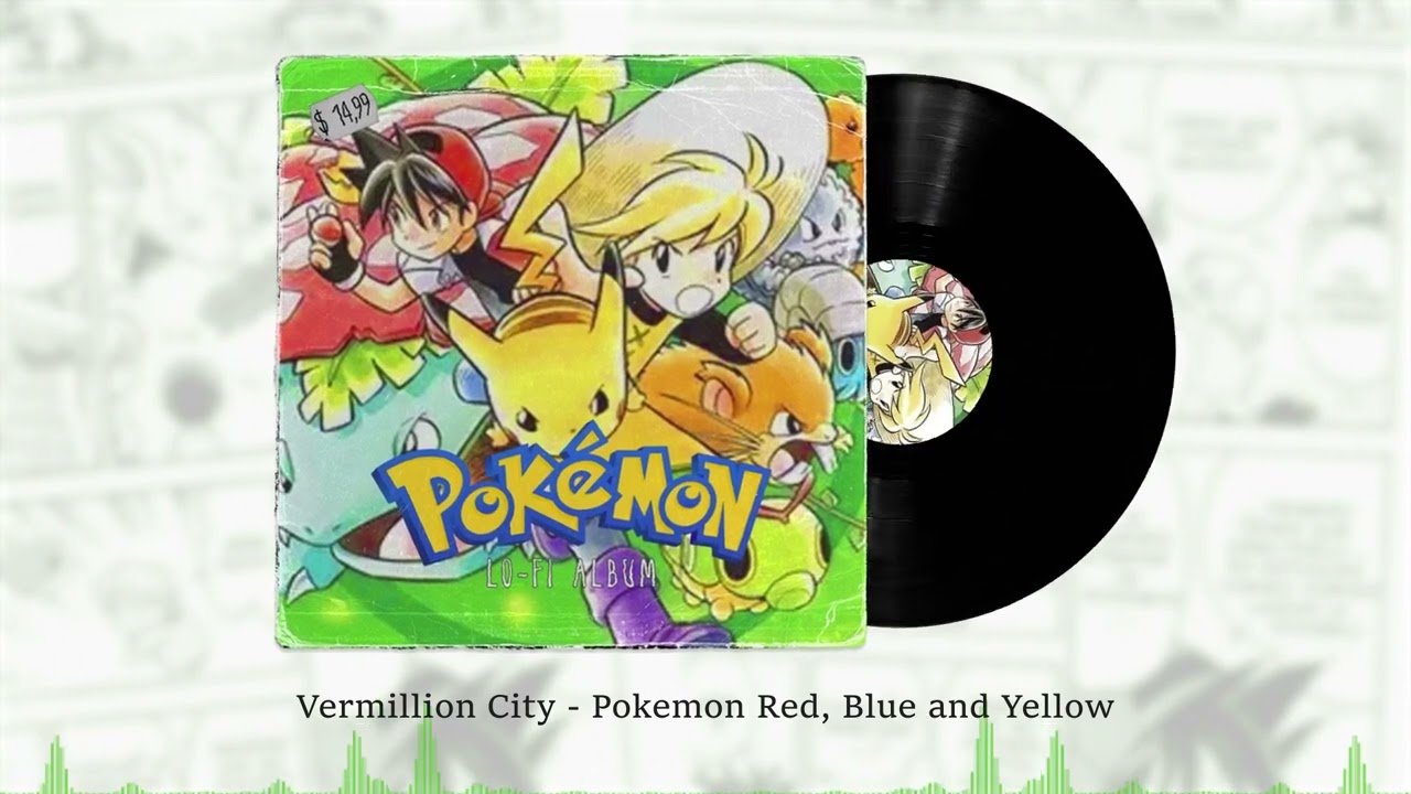 Vermillion City – Pokemon Red, Blue and Yellow Lo-Fi Version 🔴🔵🟡