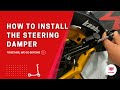 How to install the steering damper to the kaabo electric scooter  kaabo official