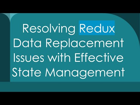 Resolving Redux Data