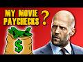 💰 Jason Statham Salary for Every Movie | Hits &amp; Flops - Data Cards