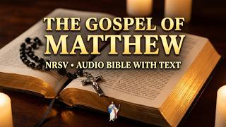 Hear the Words of Jesus: Complete Gospel of Matthew (NRSV Audio Bible)