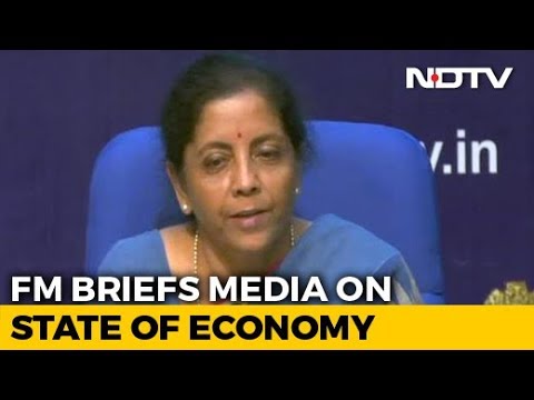Finance Minister Nirmala Sitharaman Announces Measures To Revive Economy