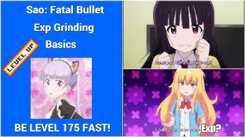 Sao:Fatal Bullet - Exp Grinding Basics