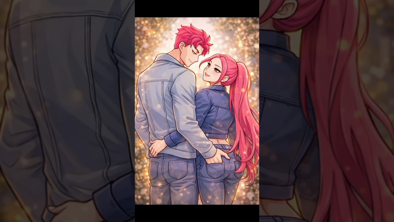 KPOP DEMON HUNTERS Sticker Couple 💖 Abby x Mira Dating