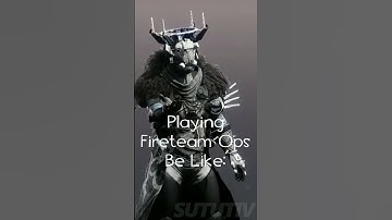 Playing Fireteam Ops be like: #destiny #destiny2 #humor #shorts