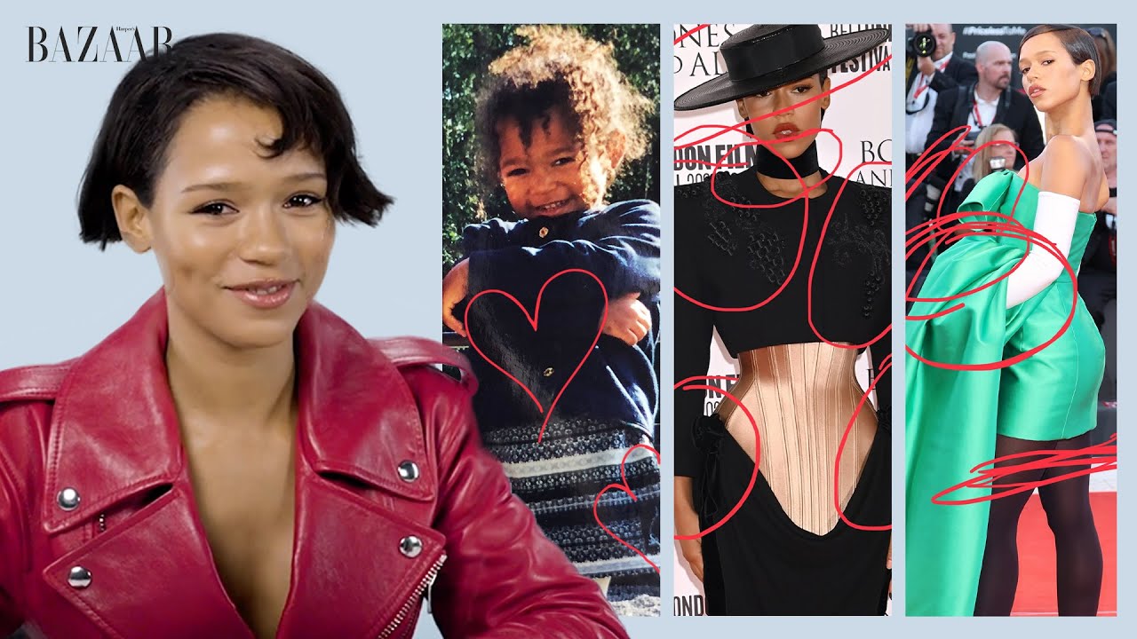 Taylor Russell Dissects Her Fashion From 4 Years Old To Now | Fashion Flashback | Harper's BAZAAR