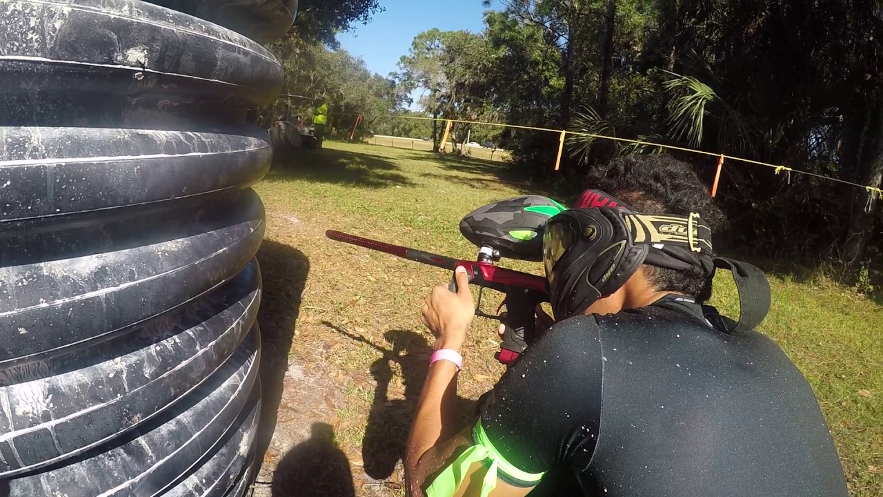 Intense speedball game at Hi tech paintball YouTube