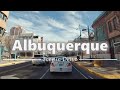 Driving in downtown albuquerque new mexico  4k60fps