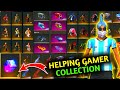 MY FREE FIRE VAULT & COLLECTION TOUR|HELPING GAMER COLLECTION VIDEO!