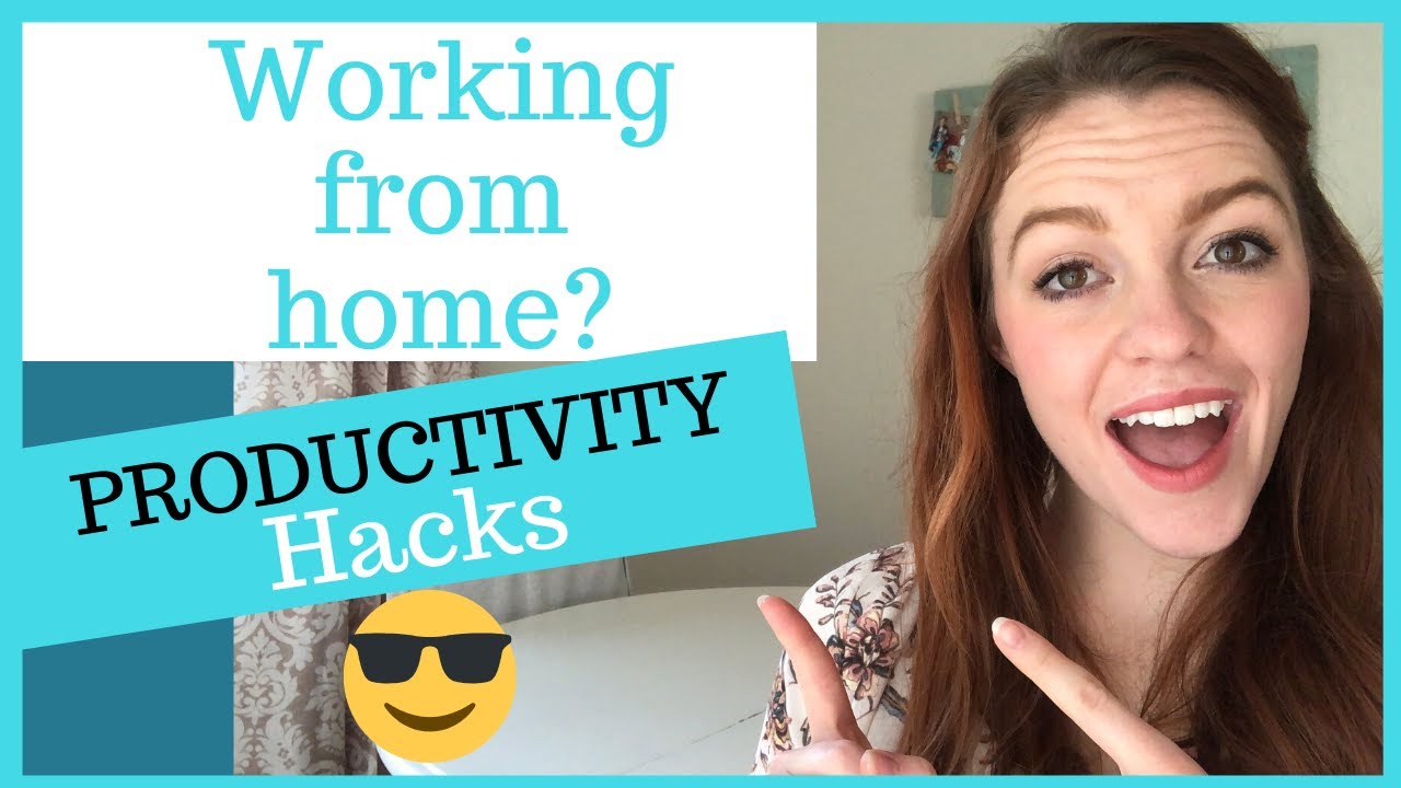STAYING PRODUCTIVE WHILE WORKING FROM HOME tips for being productive ...