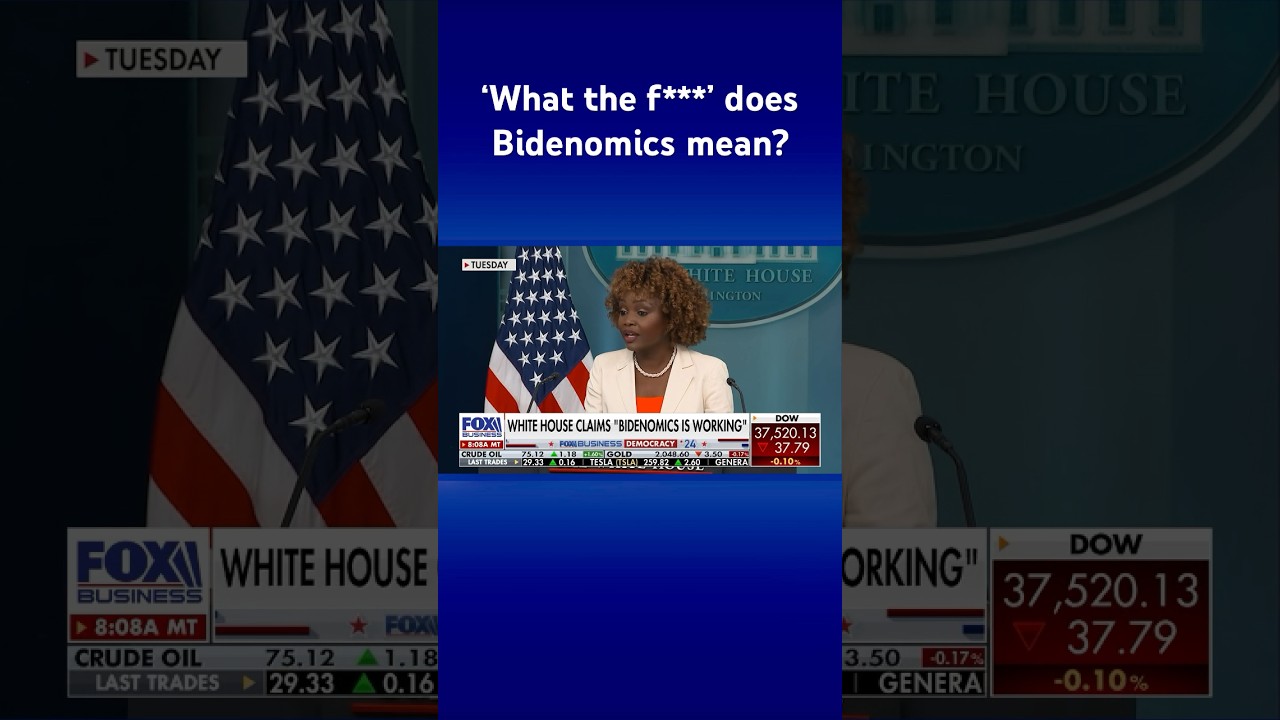 Major Democratic donor confused by Bidenomics: ‘What the f***’ does that mean? #shorts